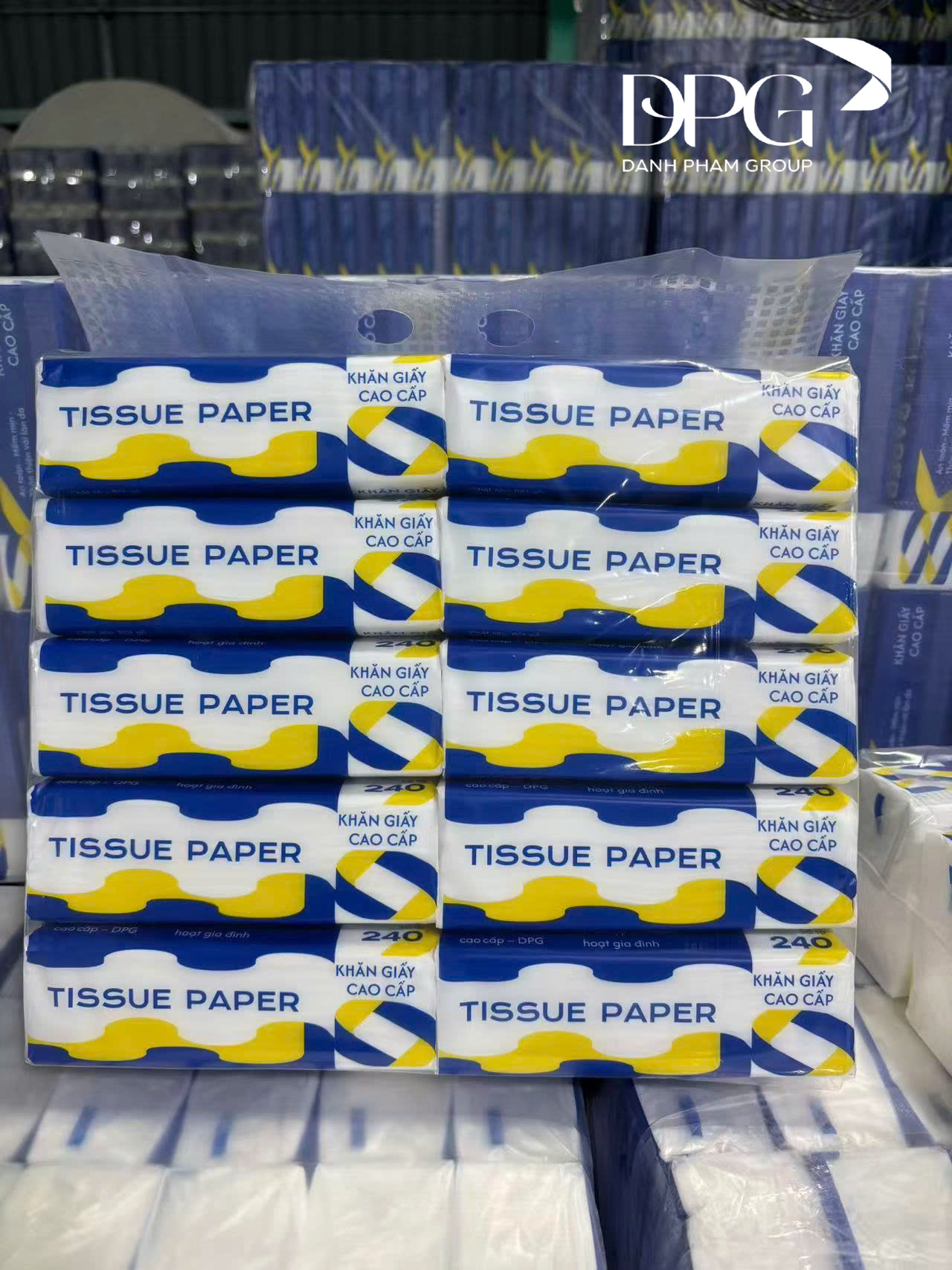 KHĂN GIẤY CAO CẤP DPG – MỀM MẠI, DAI, AN TOÀN CHO MỌI GIA ĐÌNH & DOANH NGHIỆP